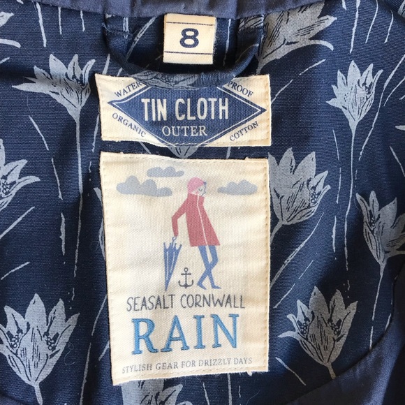Sea salt Cornwall Mac rain jacket - Picture 3 of 8